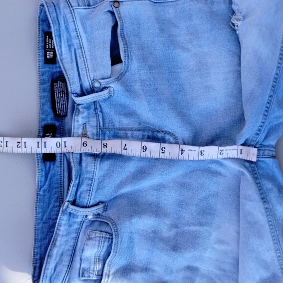 Buffalo David Bitton Jess Rip & Repair Mid-Rise Skinny Embroidered Rainbow Pockt - Picture 10 of 15